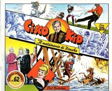 comic SILVER BOOK number 62 CISCO KID THE WEDDING OF DANCHO