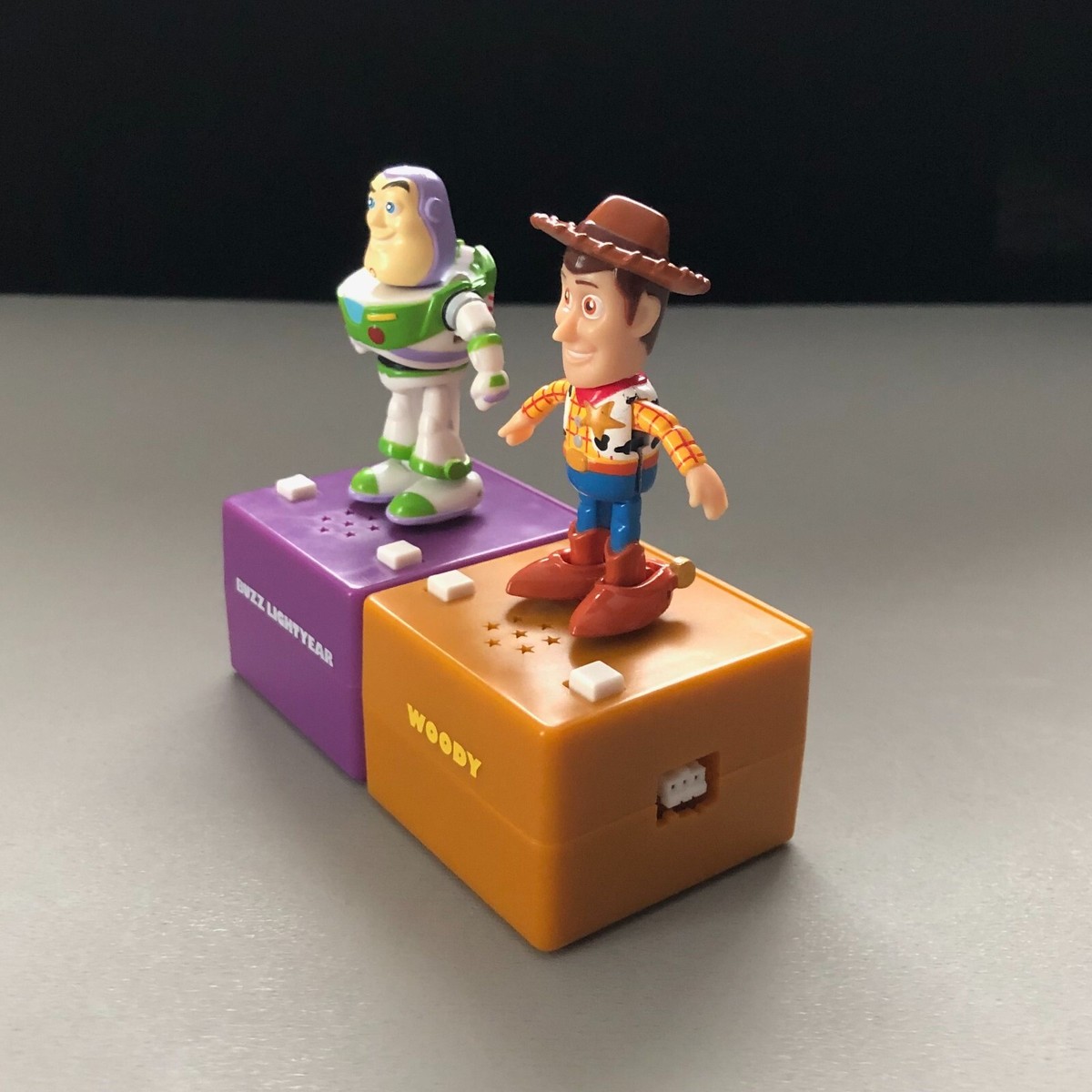Pop'n Step Woody & Buzz Lightyear Set with Box Toy Story
