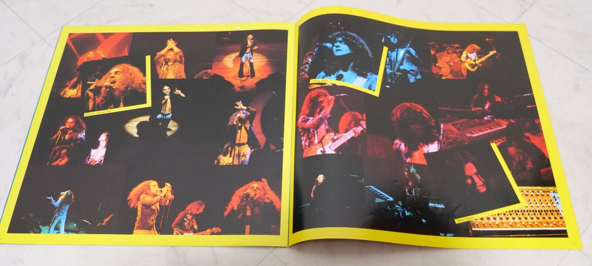 レインボーワールドページ RAINBOW / ON STAGE JAPAN ISSUE DOUBLE LP W/OBI, BOOKLET*2, INSERT
