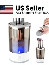 Electric Makeup Brush Cleaner Machine  Automatic Spin Makeup Brush Cleaner