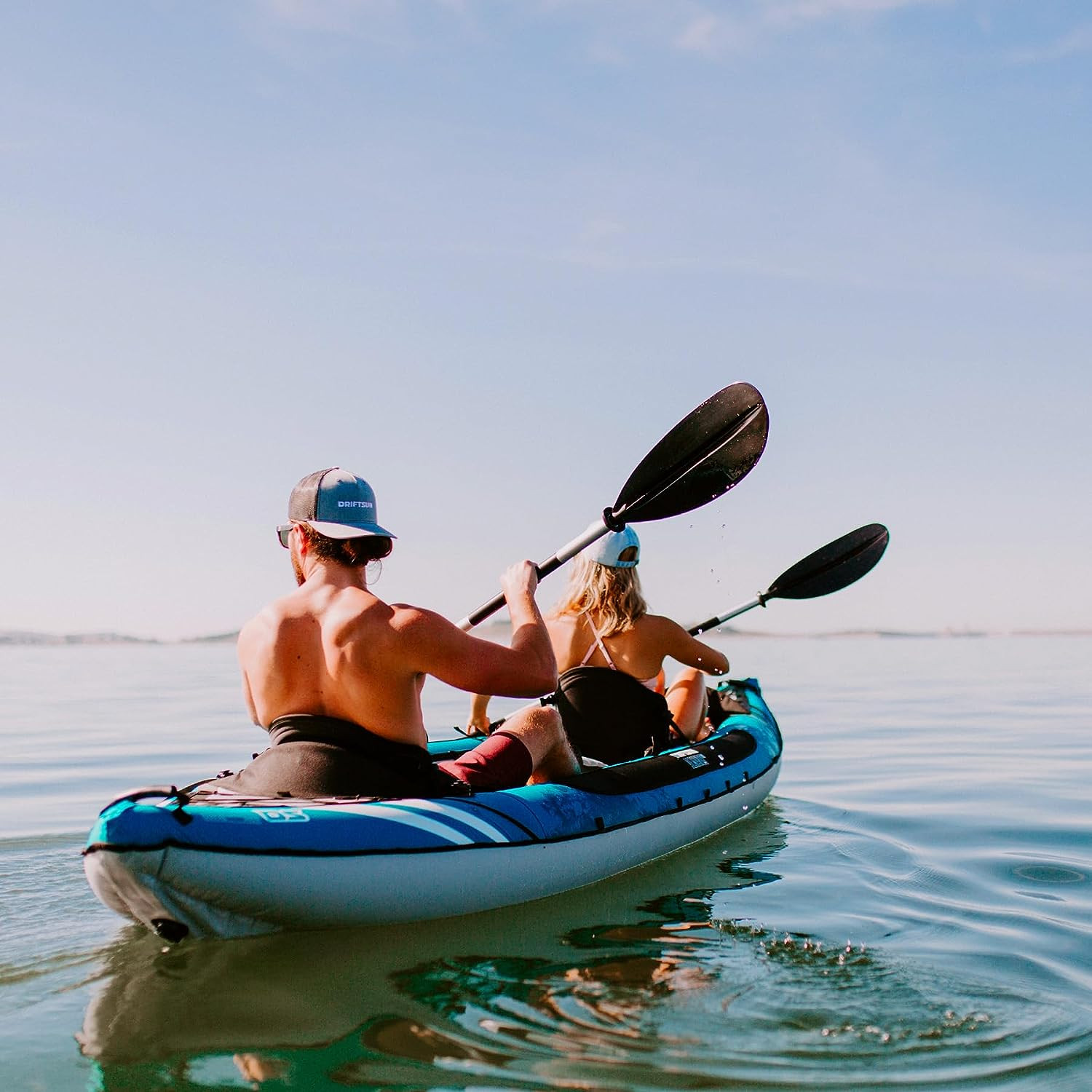 Almanor Inflatable Kayak - Inflatable Touring Kayak - Inflatable 1 and 2 Person 