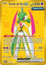 Carte Pokémon Garde-de-Fer ex 261/182 EV04 Faille Paradoxe Gold FR