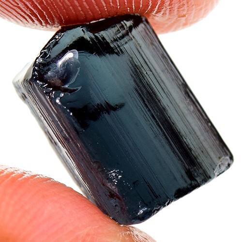 SE INDICOLITE BLU 9,05ct 100%NATURALE TORMALINA BLU NON RISCALDATA SFACCETTATURA RUVIDA - Foto 2 di 3
