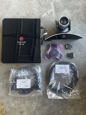 Polycom HDX7000 Video Conferencing System 1 Camera Mic & Cables Bundle - New