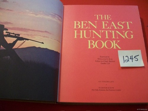 VINTAGE 1974 COLLECTIBLE EDITION OF THE BEN EAST HUNTING BOOK - Picture 2 of 5