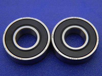 2 Stück SKF 6001 2RSH (12x28x8 mm) Kugellager Rillenkugellager (2RS, 2RSR)