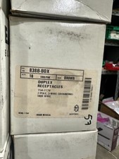 (1) 838B-BOX Duplex Receptacle NEMA 7-15R Brown 15A 277V  L43