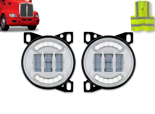 Lámpara antiniebla LED completa con par de arcos LED (izquierda y derecha) Kenworth T660 - Imagen 2 de 10