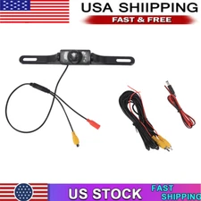 CMOS Car Rear View Backup Parking Reverse Camera Back HD Vision Waterproof 7 LED