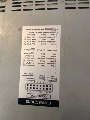 Brand NewAlpine CDM-7834 Car Audio CD Removable Face Set- Awesome - Bild 10 von 10