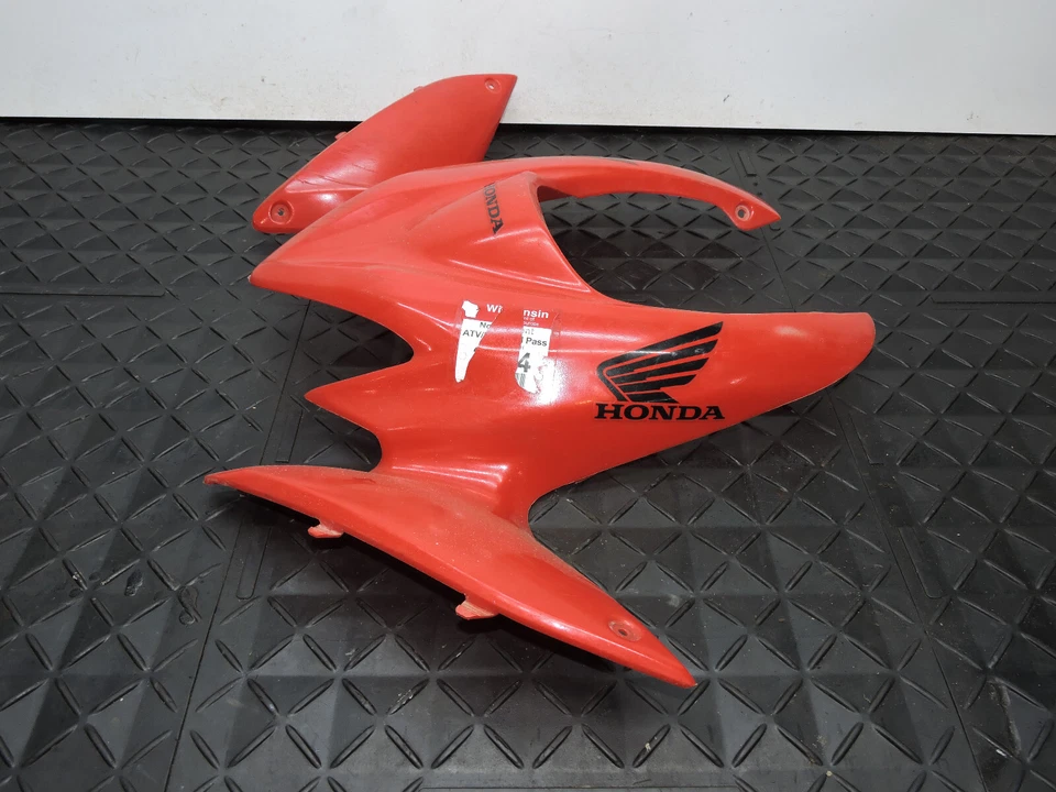 08-09 HONDA TRX700XX TRX 700XX - OEM ROJO GUARDABARROS DELANTERO PLÁSTICO CAPÓ NASAL 🔥943 Foto 4 de 4