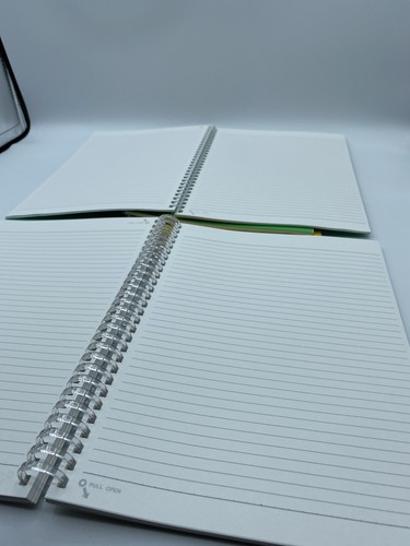 Lot of 4: Lihit Lab Aqua Drops Twist Ring Notebooks - Semi B5 - Lined - Picture 8 of 9