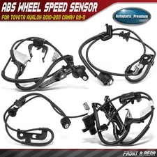 4x Front & Rear ABS Wheel Speed Sensor for Toyota Avalon 2010-2011 Camry 09-11