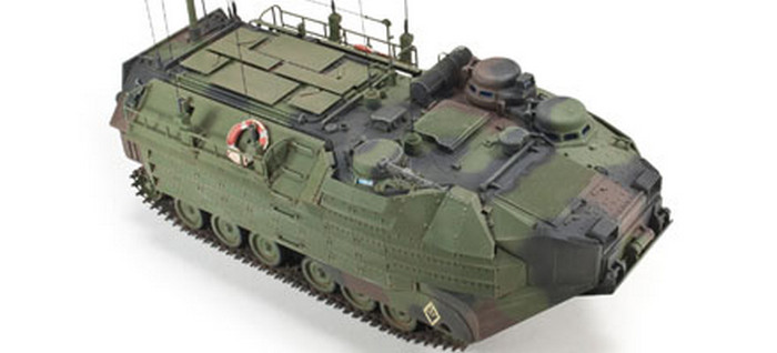 135 AAVC-7C1 Assault Amphibian Vehicle Command AFV Club 35S70 Plastic Model kit - Thumbnail 6
