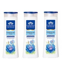 3pz GIARDINO DEI SENSI FIORDALISO VIVACE Docciaschiuma 250ml NUOVO corpo