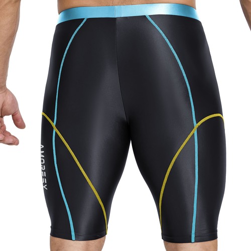 AMORESY Men Glossy Shorts Sporty Pants Training Running Bodybuilding Workout New - Picture 30 of 43