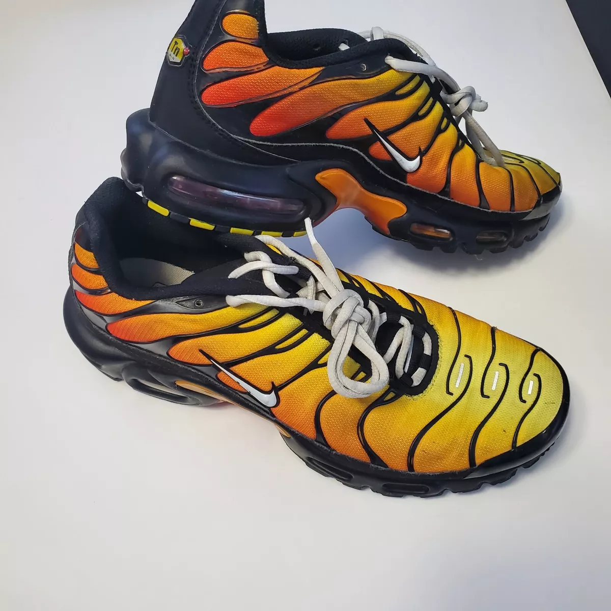 Nike Air Max Plus TN OG Sunset Tiger Mens Running Shoes Size 11