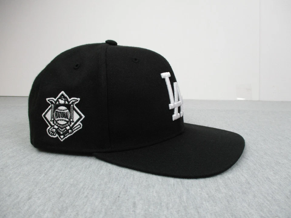 Gorra negra vintage de los Dodgers de Los Ángeles deportiva MLB béisbol genuina Foto 2 de 4