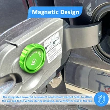 For 2020-2024 GMC Sierra 1500/1500 Limited (Green Magnetic Fuel Tank Cap)