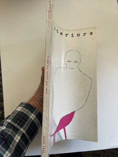 1952 Interiors Magazine June Andy Warhol Cover - Imagen 3 de 4