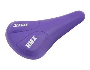 purple bike seat
