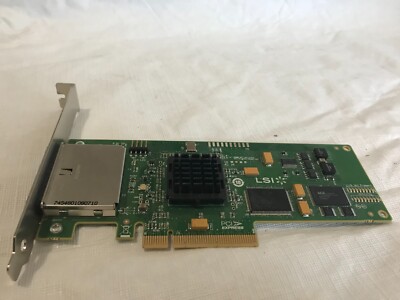 LSI Logic PCIe 8 Port Host Bus Adapter 3GB/s SAS3801E