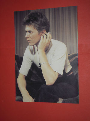 COLLECTIBLE POSTCARD by DAVID BOWIE editions Lo Vecchio i