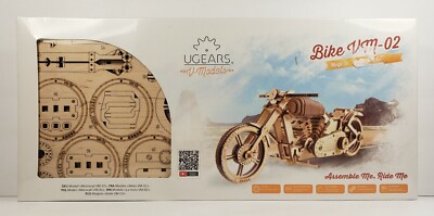 UGears Bike VM-02 Wooden Mechanical Model 189 Pieces