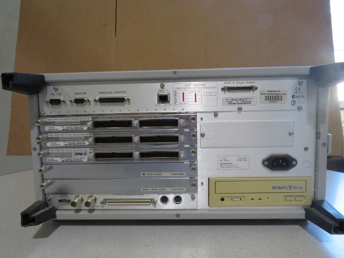HP AGILENT 16700B LOGIC ANALYSIS SYSTEM | eBay HP AGILENT 16700B LOGIC ANALYSIS SYSTEM | eBay