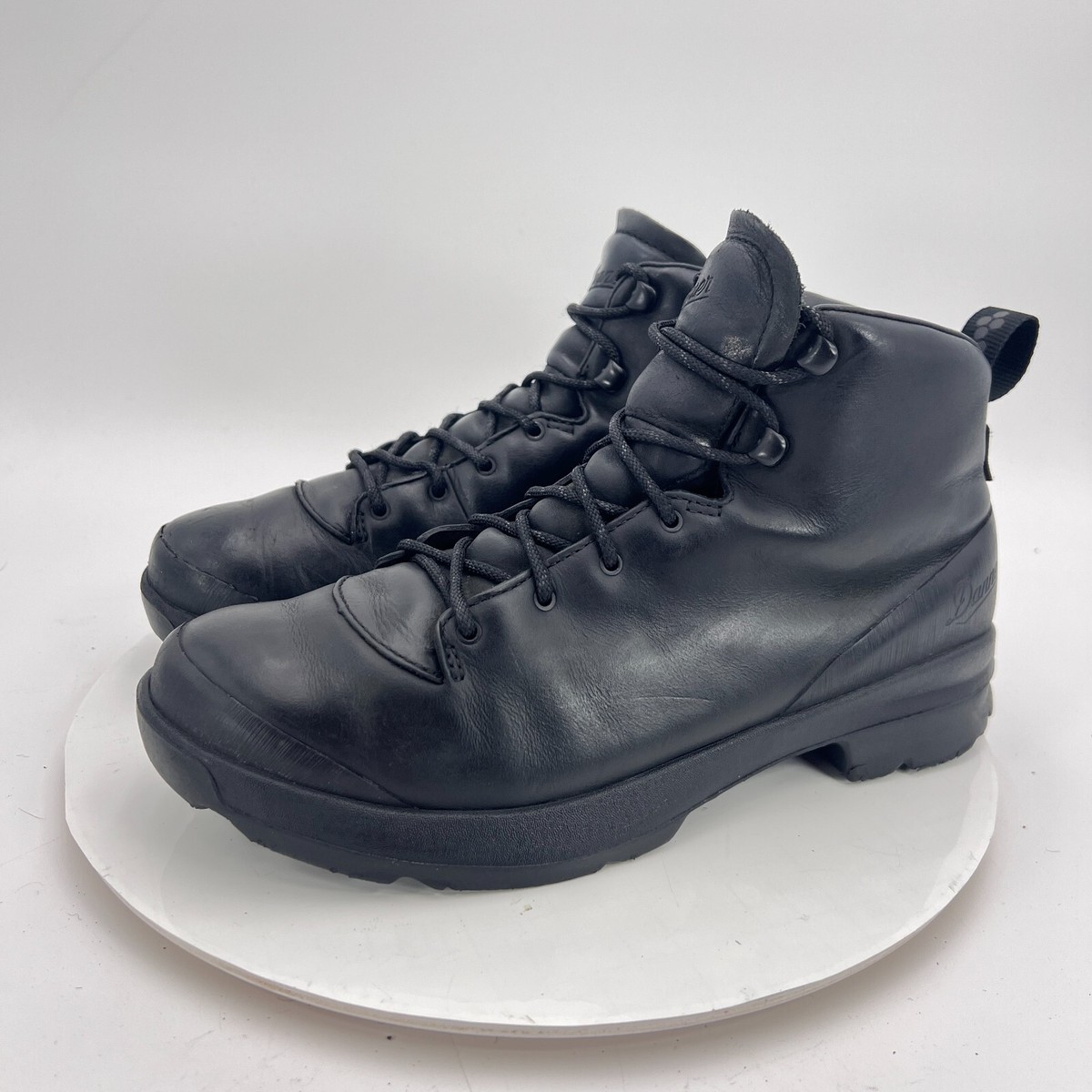 Danner Pub Garden Leather Women Size 10 30362 Jet Waterproof Ankle