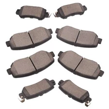 8PCS Front & Rear Ceramic Disc Brake Pads For 2016 - 2022 Mazda CX-5