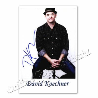 David Koechner +++ Autogrammfotokarte ²