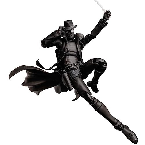 Sentinel Spider-Man: Nel Spider-Verse SV Azione Figura Spider-Man Noir NUOVA