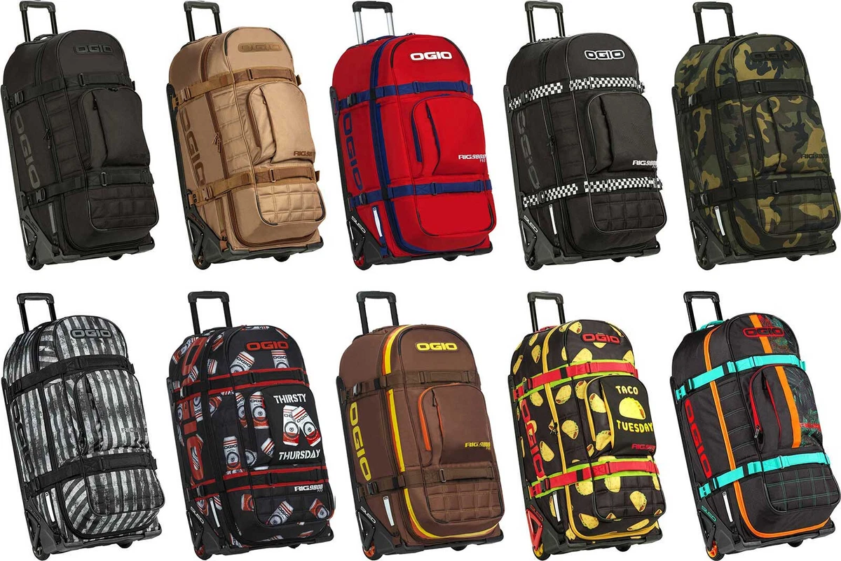 Ogio Rig 9800 Pro Roller Gear Bag Motocross Dirt Bike Offroad