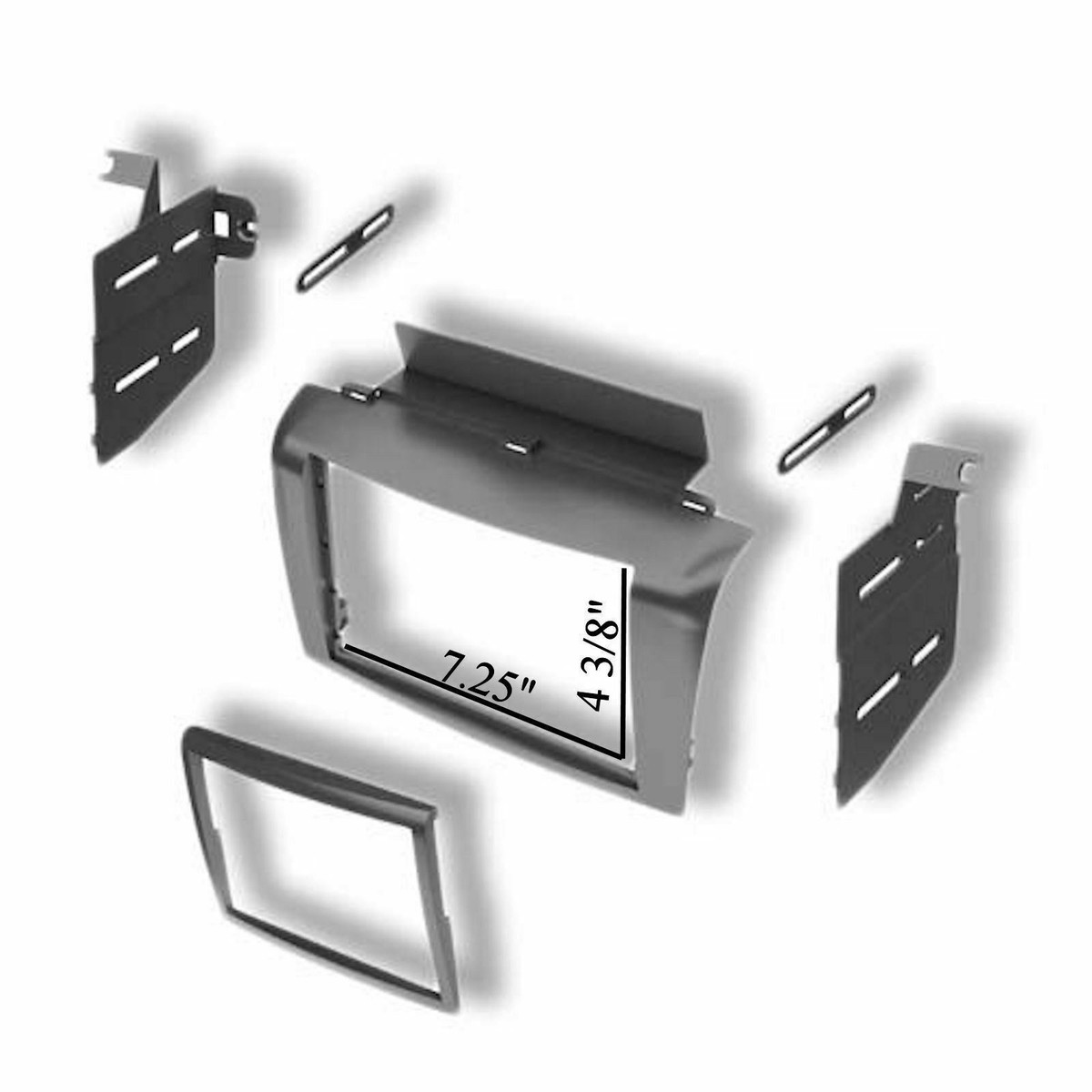 2004 2005 2006 2007 2008 2009 Mazda 3 Double Din Dash Kit Stereo