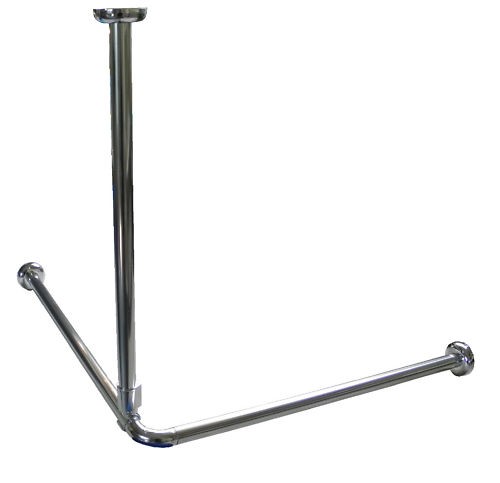 Soporte para Techo Cortina de Baño Aluminio 55 Ducha | eBay
