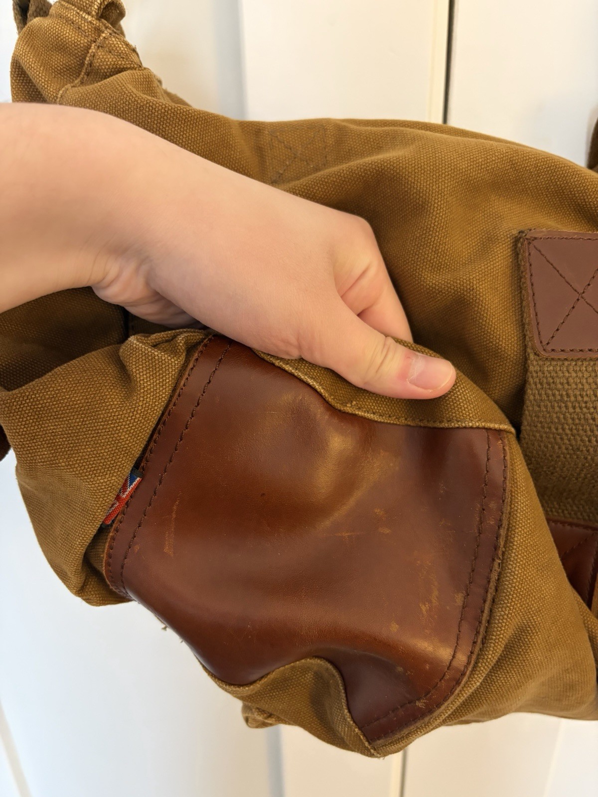 Belstaff Brown Messenger Bag Buckle Flap Zip Snap Crossbody Strap Pockets image 7