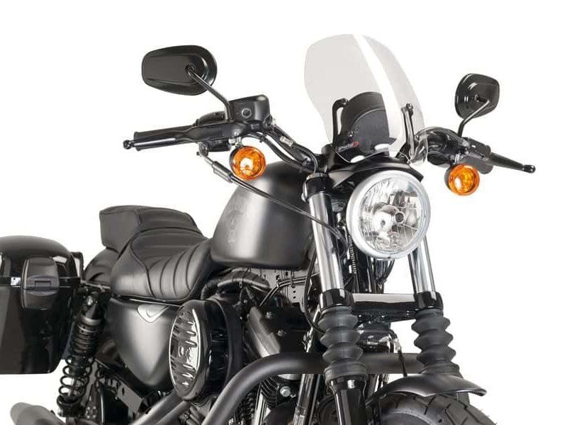 Puig Clear New Gen Screen Harley Davidson Sportster 1200 Iron XL1200NS 18-20