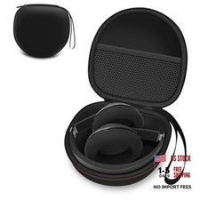 Headphone Headset Case for Folding Headphone, Black Compatible with 1.Black