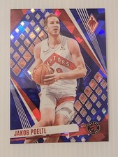 Jakob Poeltl 2023-24 Panini Phoenix #198 Toronto Raptors Blue Ice NBA