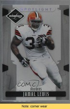 2008 Leaf Limited Spotlight Silver 58/99 Jamal Lewis #26 READ 0nr3