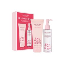 The Face Shop Rice Water Bright Double Cleansing Duo Set with Ceramide, Korean S