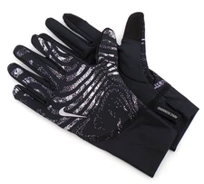Nike Pacer Lightweight Gloves Adult Women's Medium Running Black/Silver