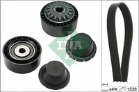Keilrippenriemensatz Schaeffler INA 529 0280 10 FüR Clio Renault Sandero Twingo