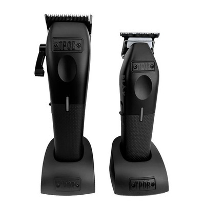 TPOB Play Barber Hair Clipper and Trimmer for Men 7500 RPM with Rubber Grips (Bl