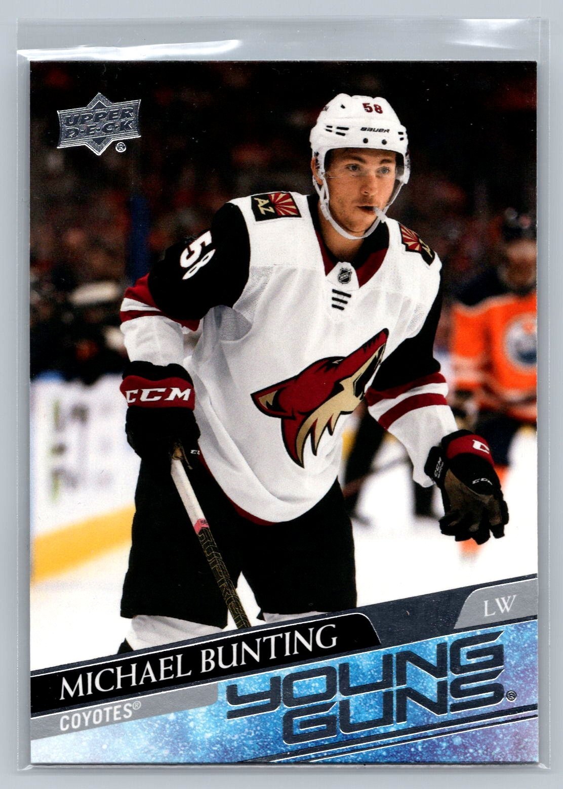 MICHAEL BUNTING YOUNG GUNS 2020-21 UPPER DECK EXTENDED COYOTES