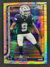 2025 Topps Chrome Football Pulsar Refractor PICK YOUR CARD Rookies & Stars