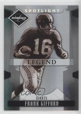 2008 Leaf Limited Legend Spotlight Silver 12/99 Frank Gifford #132 HOF 07uj