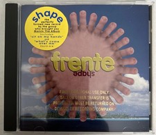 Frente - Shape CD Mammoth 1996 Unplayed Promo w/ Hype