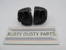 Set of Harley Genuine Stock 1996+ Black Handlebar Switch Housings w Screws